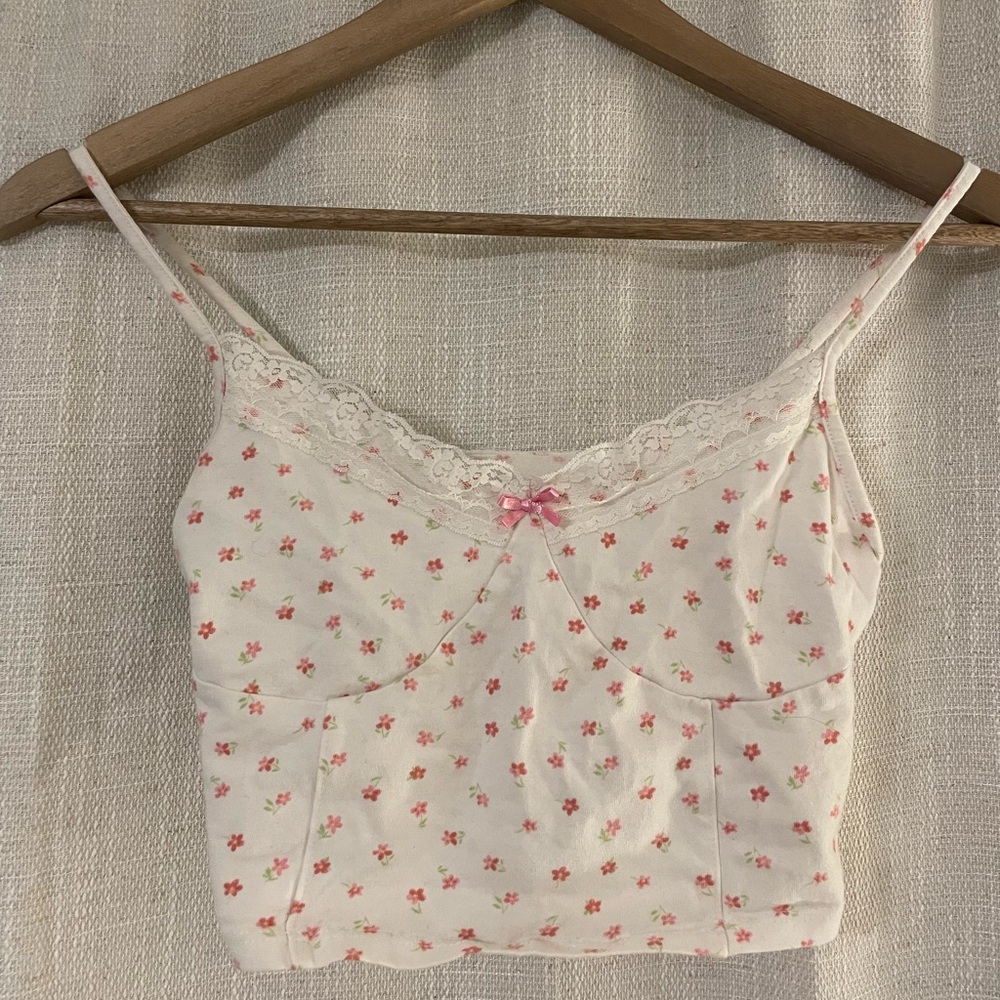 floral pacsun tank!!